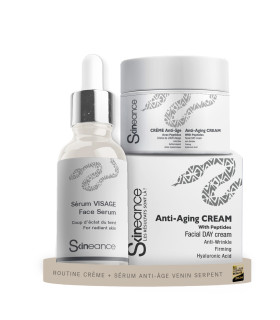 Venin de serpent - Crème jour + Sérum visage