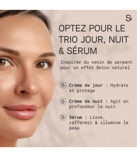 TRIO Snake Venom ULTRA - Day cream 50 ml - Night cream 50 ml - Facial serum 30 ml