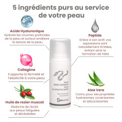 Venin de serpent : Crème jour x2 + sérum zones sensibles - Soin anti-âge puissant