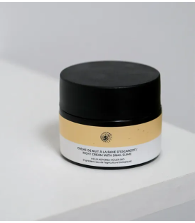 Organic Snail Slime Regenerating Night Cream - Regenerating anti-ageing care