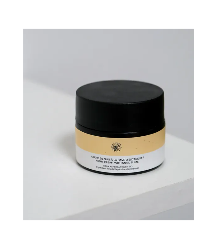 Organic Snail Slime Regenerating Night Cream - Regenerating anti-ageing care