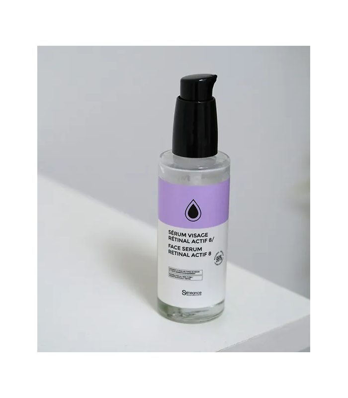 Facial Serum 30 ML: Retinol - Vitamin D - Bakuchiol - 99% natural origin - Immediate Powerful Anti-Wrinkle action