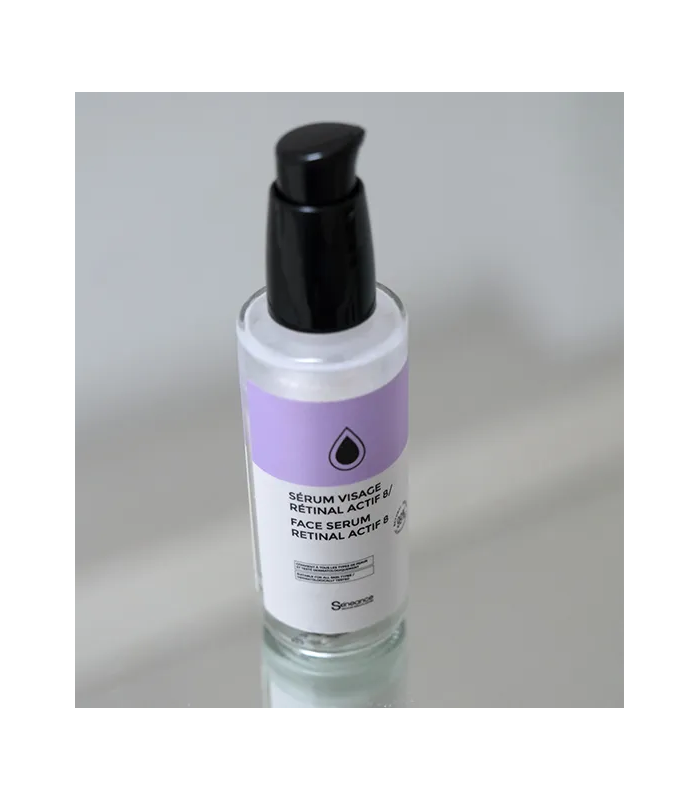 Facial Serum 30 ML: Retinol - Vitamin D - Bakuchiol - 99% natural origin - Immediate Powerful Anti-Wrinkle action