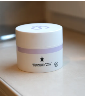 BIO Face Cream 50 ml : Retinal + Vitamin C - Vegan - 98% of natural origin - 8 Actions in 1