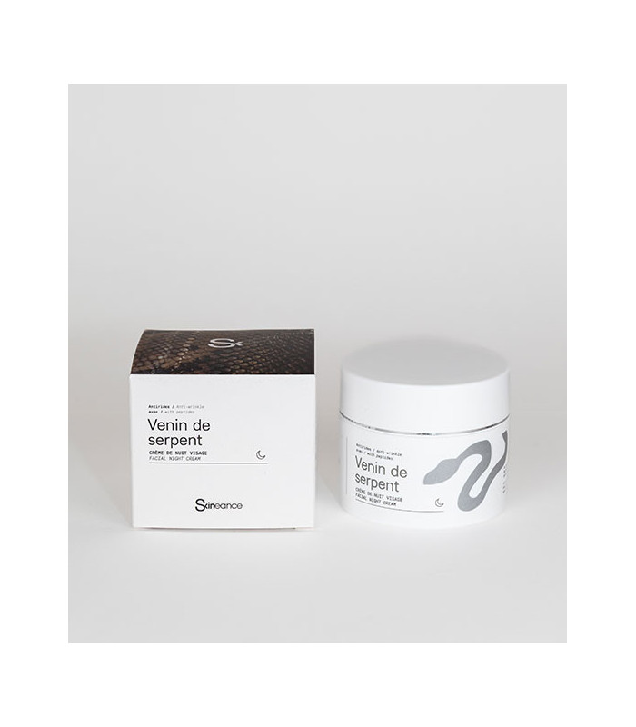 Crème de nuit aux peptides de venin de serpent - Soins cosmétiques Skineance