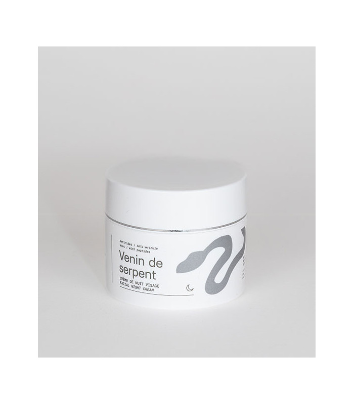 Crème de nuit aux peptides de venin de serpent - Soins cosmétiques Skineance