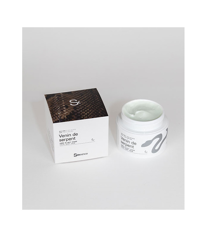 Crème de nuit aux peptides de venin de serpent - Soins cosmétiques Skineance