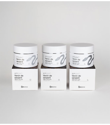 Crème de jour 2x Jour 50 ml + Nuit 50 ml Peptide Venin de Serpent