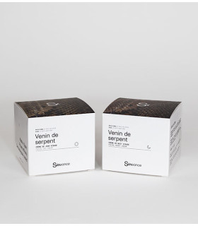 Venin de serpent - Le duo de crèmes anti-âge jour + nuit