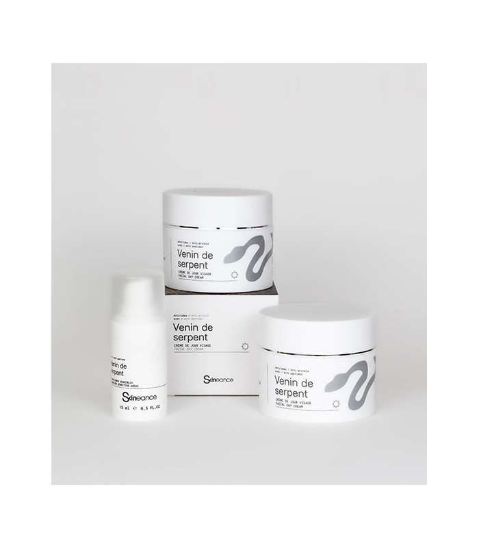 Snake venom: Day cream x2 + serum for sensitive areas - Powerful anti-ageing treatment