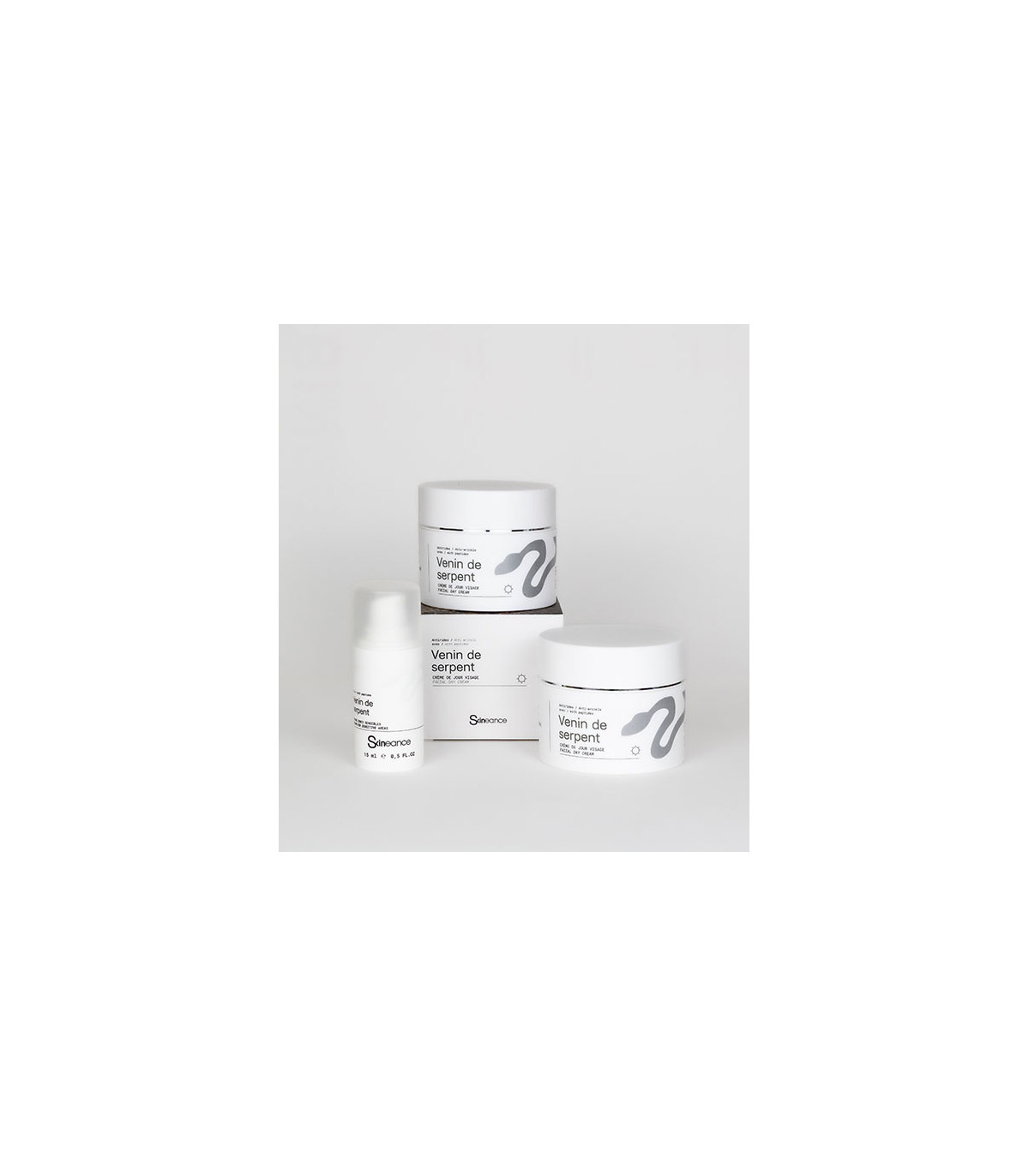 2 crèmes jour et 1 sérum zones sensibles - Soins cosmétiques Skineance