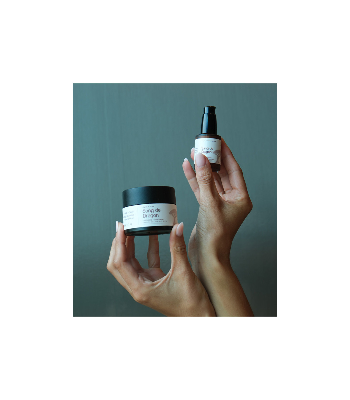 Duo Anti-Âge Sang de Dragon : Crème Jour + Sérum Yeux | Skineance