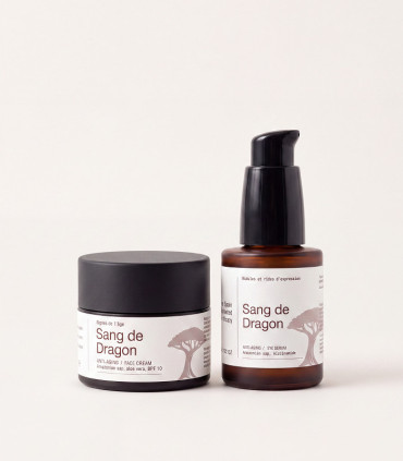 Duo Anti-Âge Sang de Dragon : Crème Jour + Sérum Yeux | Skineance