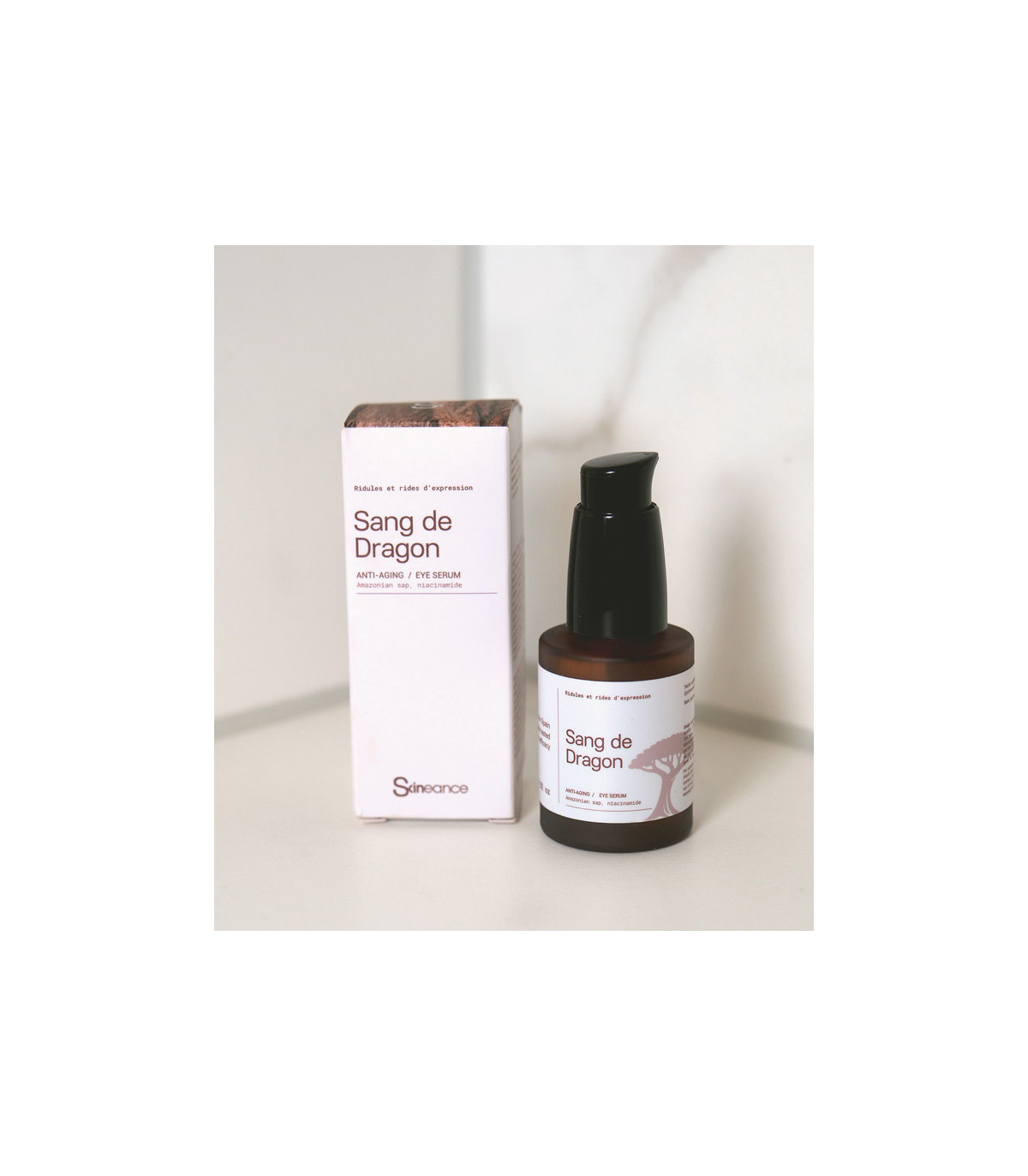 Duo Anti-Âge Sang de Dragon : Crème Jour + Sérum Yeux | Skineance
